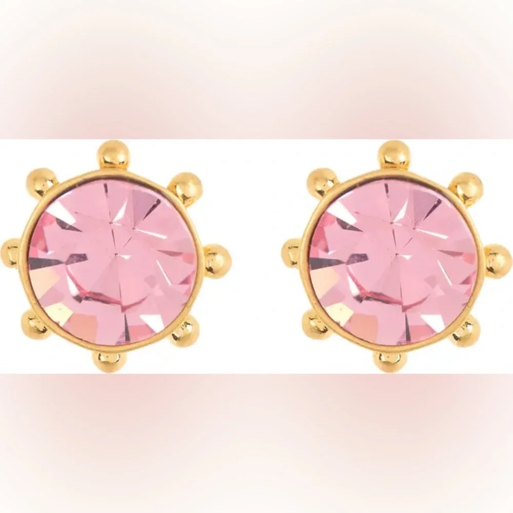 Kate spade Crystal Bezel Stud Earrings - Picture 1 of 3